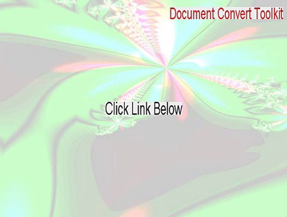 Document Convert Toolkit Key Gen - Free Download [2015]