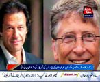 Bill Gates calls to PTI chairmen Imran Khan
