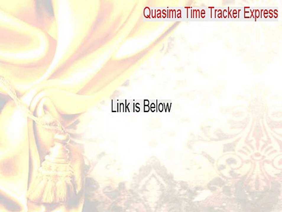 Quasima Time Tracker Express Keygen - Download Here 2015