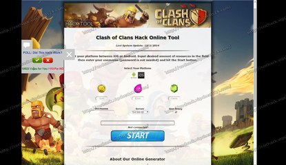 Clash of Clans Android,iOS,iPod,PC Pirater Astuce Triche Gemmes, Elixir, Pieces