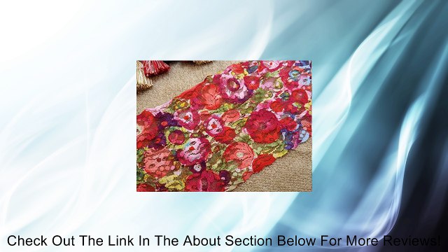 15 Yards Embroidered Tye Dye Floral Stretch Lace 4 1/2 Wide Review