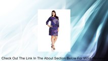 Tiana B Women's Plus-Size 3/4 Sleeve Printed Jersey Dress Review