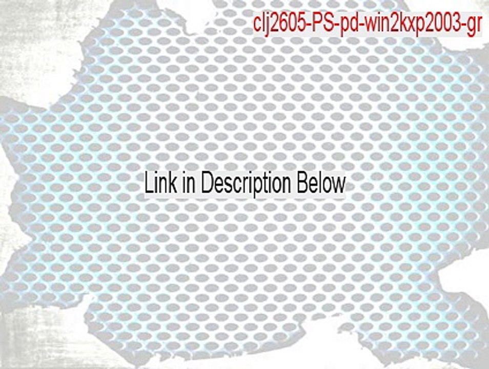 clj2605-PS-pd-win2kxp2003-gr.exe Full [Instant Download 2015]