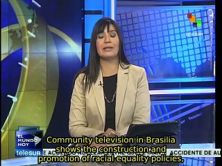 Brasilia's community television fosters struggle for racial equality