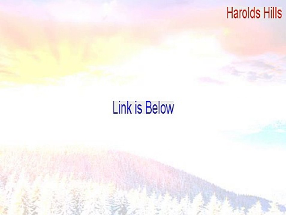 Harolds Hills Free Download (Free Download 2015)