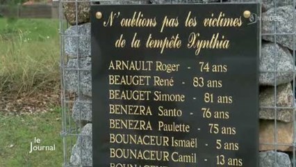Xynthia : Commémorations dimanche à La Faute-sur-Mer
