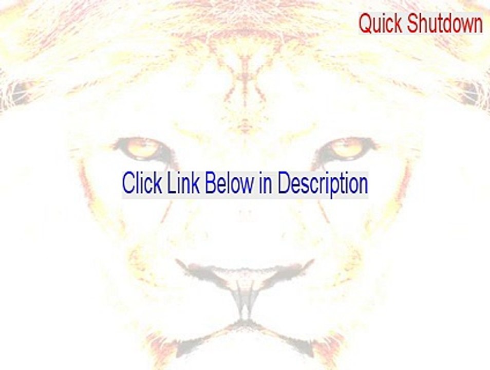 Quick Shutdown Full Download - Download Now 2015