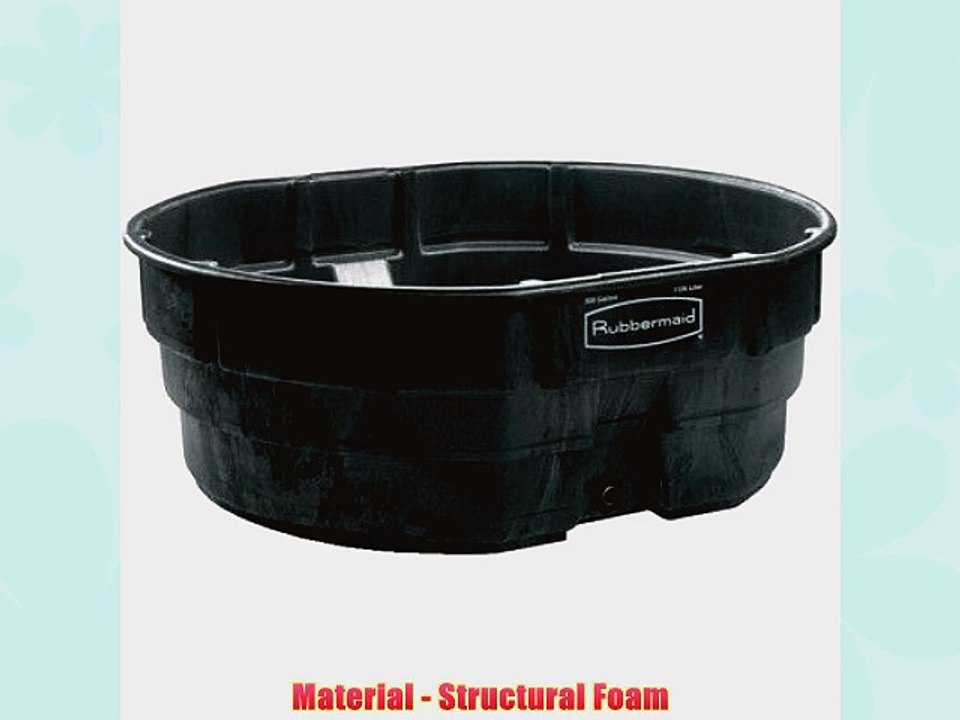 Rubbermaid Commercial 4244BLA 70 GAL STOCK TANK BLK video Dailymotion
