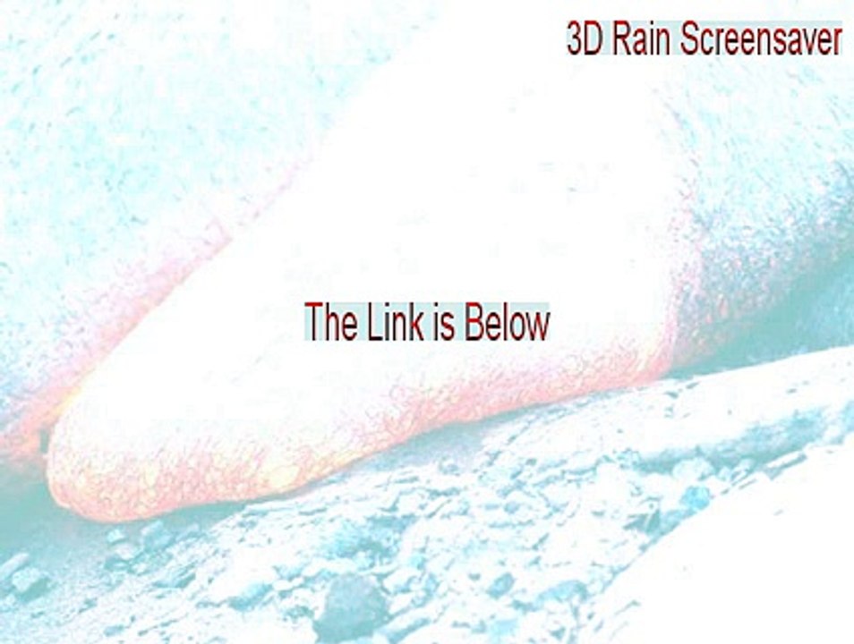 3D Rain Screensaver Full (Download Now 2015)