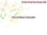 123 Bulk Email Direct Sender 2006 Serial [Instant Download]