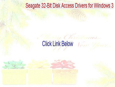 Seagate 32-Bit Disk Access Drivers for Windows 3.x Key Gen - Instant Download 2015