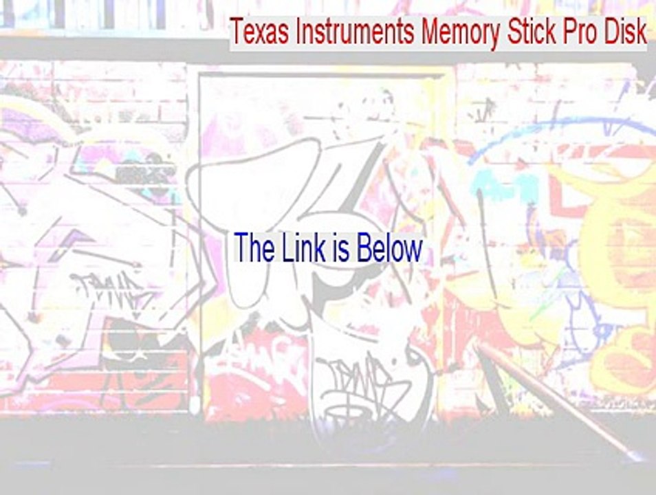 Texas Instruments Memory Stick Pro Disk Full Download [Texas Instruments Memory Stick Pro Disktexas instruments memory stick pro disk 2015]