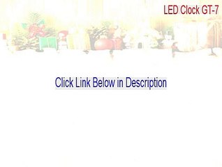 LED Clock GT-7 Download Free (Legit Download)