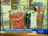 El mercado ecuatoriano depende de varias importaciones del exterior