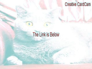 Creative CardCam Crack [Legit Download]