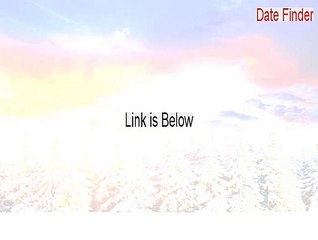 Date Finder Free Download - Legit Download (2015)