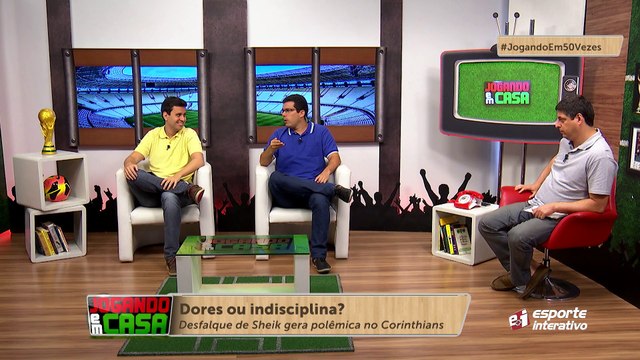 Jogando em Casa: desfalque de Sheik gera polêmica no Corinthians