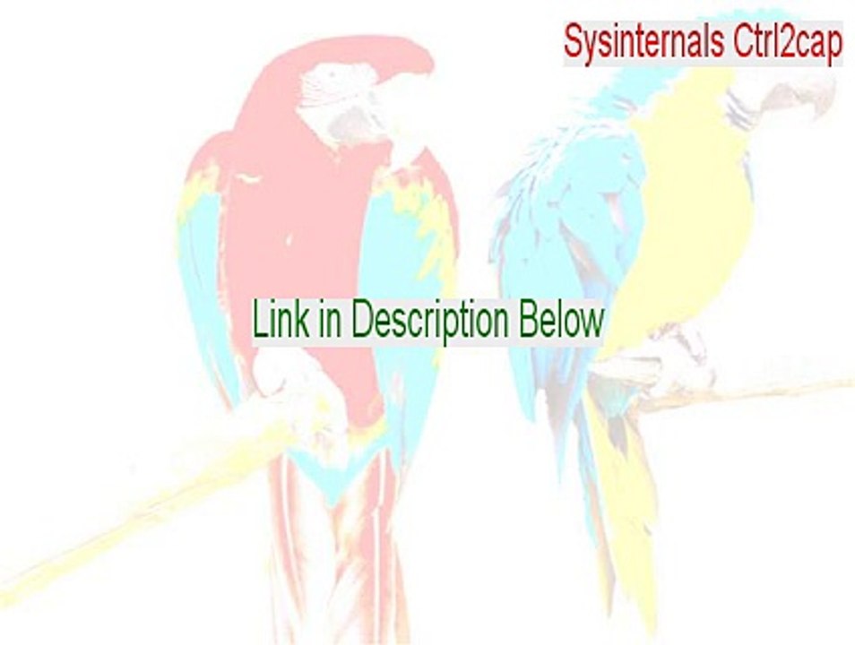 Sysinternals Ctrl2cap Download Free (Download Here)