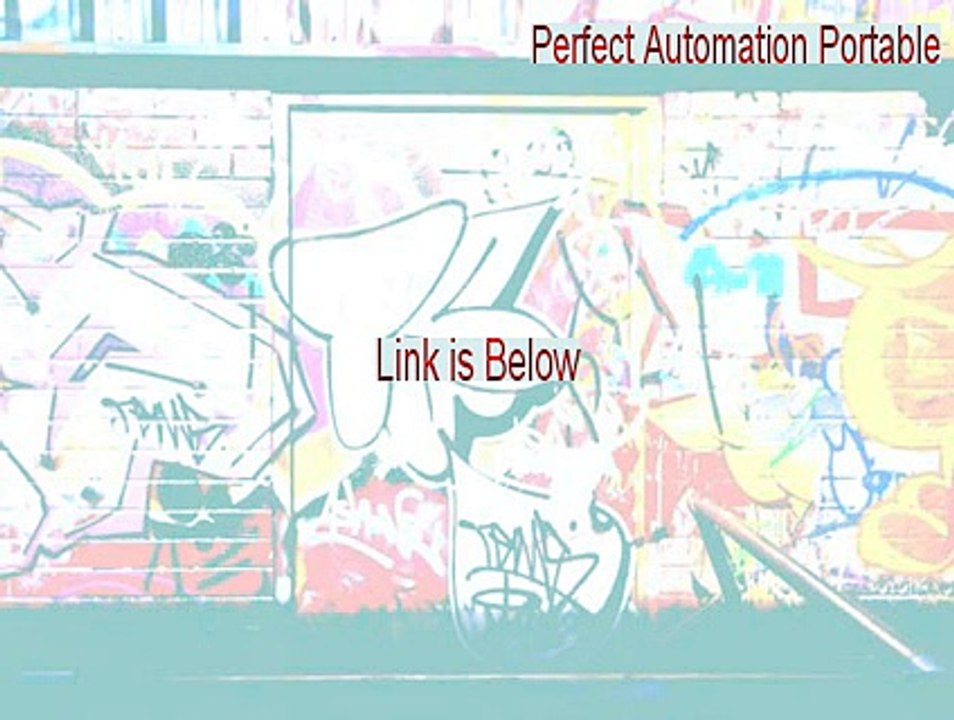 Perfect Automation Portable Full (Legit Download)