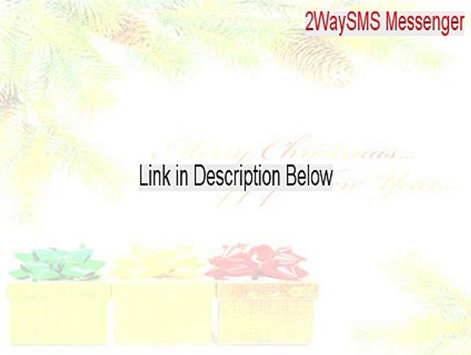 2WaySMS Messenger Download - Download Here [2015]