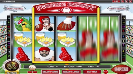 FREE Pigskin Payout ™ slot machine game preview by Slotozilla.com