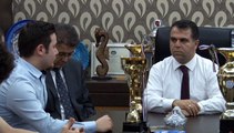 Şampiyonlar Başkan Aksoy’u Ziyaret Etti