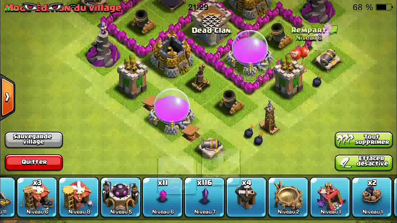 Tuto Village Farming HDV 7 Clash of Clans (FR)