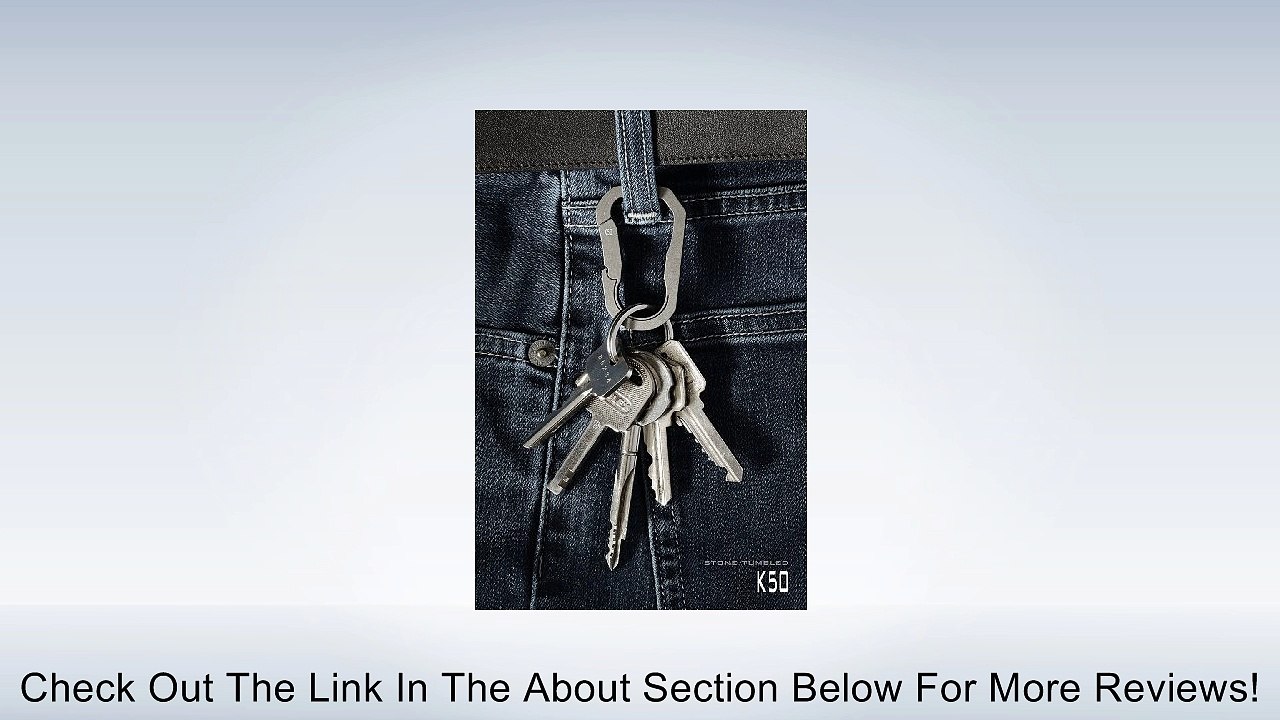 Mas Design Premium Grade 5 Titanium Key Carabiner - K50 Review