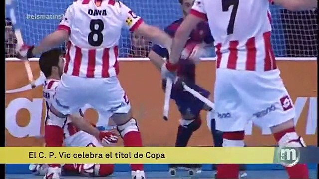 TV3 - Els Matins - Parlem amb Titi Roca, capità C. P. Vic, que ha guanyat la Copa del Rei