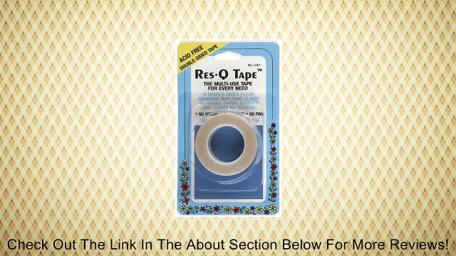 Dritz Res-Q Tape - 0.75 x 5 Yards Review