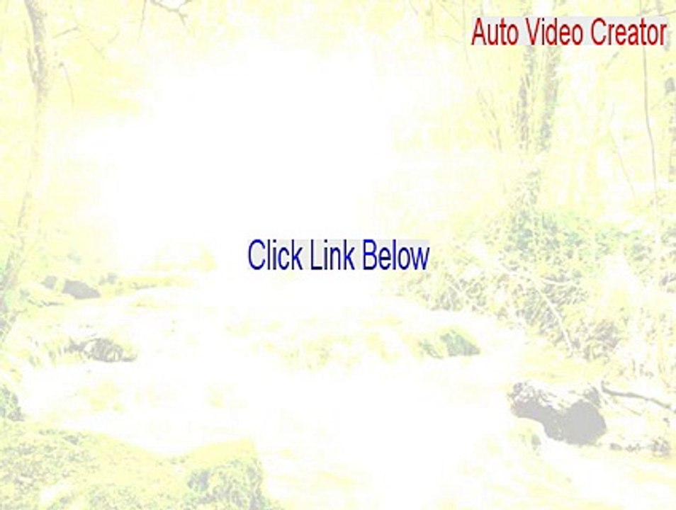 Auto Video Creator Full (Download Now)