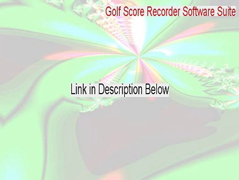 Golf Score Recorder Software Suite Serial - golf score recorder software suite [2015]