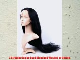 MiLan Hair 22 Inch Straight Full Lace Wigs 100% Brazilian Remy Human Hair Extensions Full Head