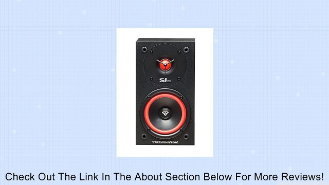 Cerwin Vega SL5M 2-Way Satellite Speaker, Pair Review