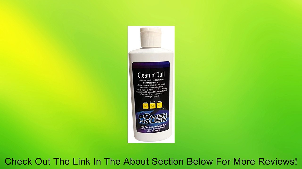 Ebonite Clean N Dull Ball Cleaner, 5 Oz. Review