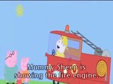 Peppa Pig Cartoon Miss Rabbit's Day Off with subtitles