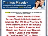 Treatment For Tinnitus -- Tinnitus Miracle Reveals How To Treat Tinnitus Permanently