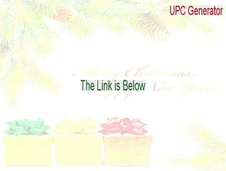 UPC Generator Download (Instant Download)
