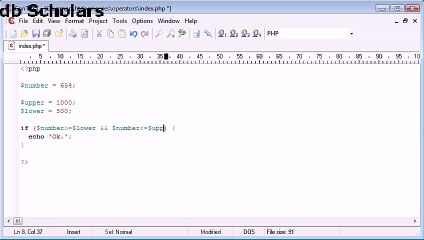 PHP Lecture (23)  Logical Operators_x264