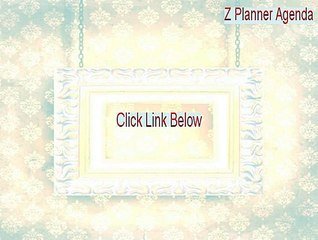 Z Planner Agenda Free Download (Download Now 2015)