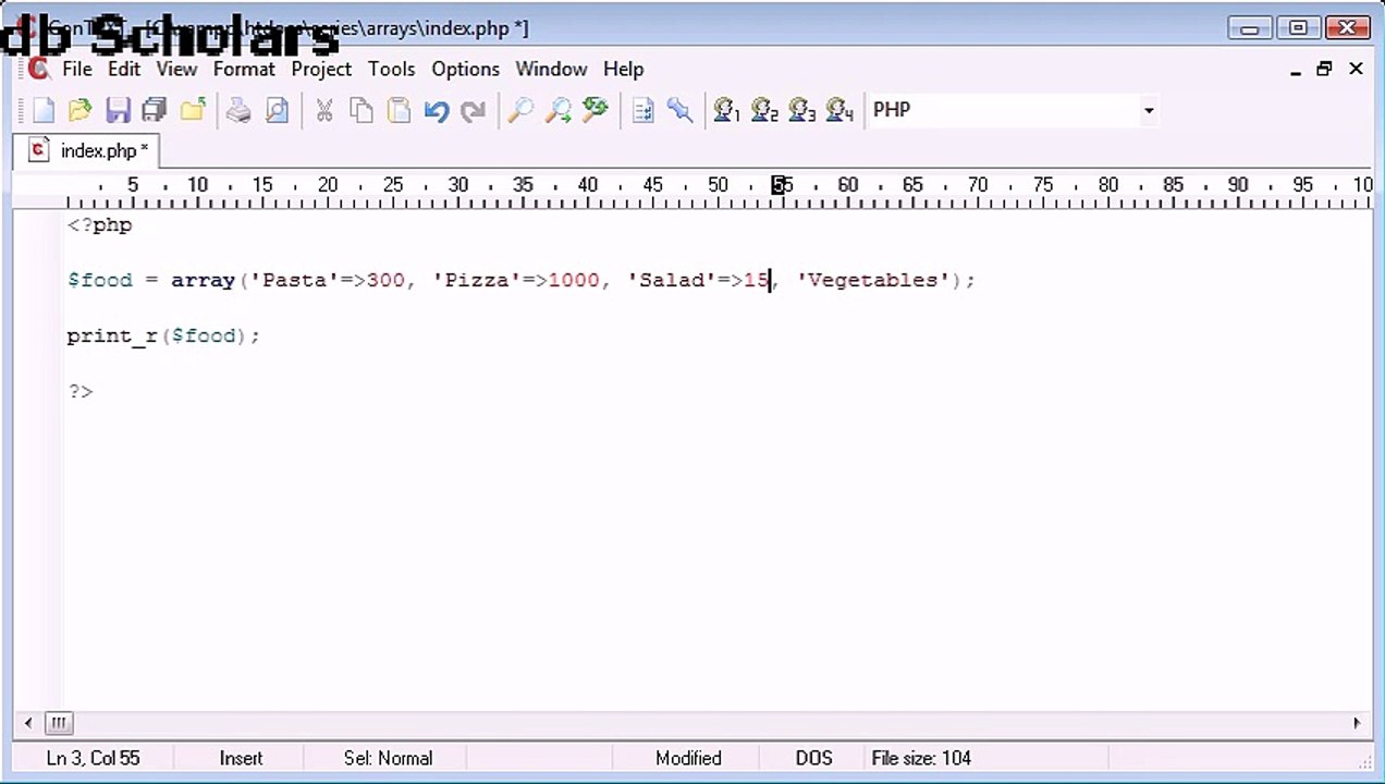 PHP Lecture (39)  Associative Arrays_x264