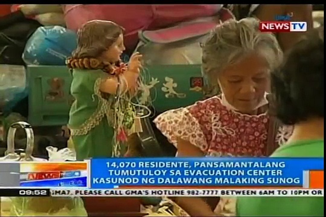 NTG: 14,070 residente, tumutuloy muna sa evacuation center kasunod ng sunog sa Parola Compound