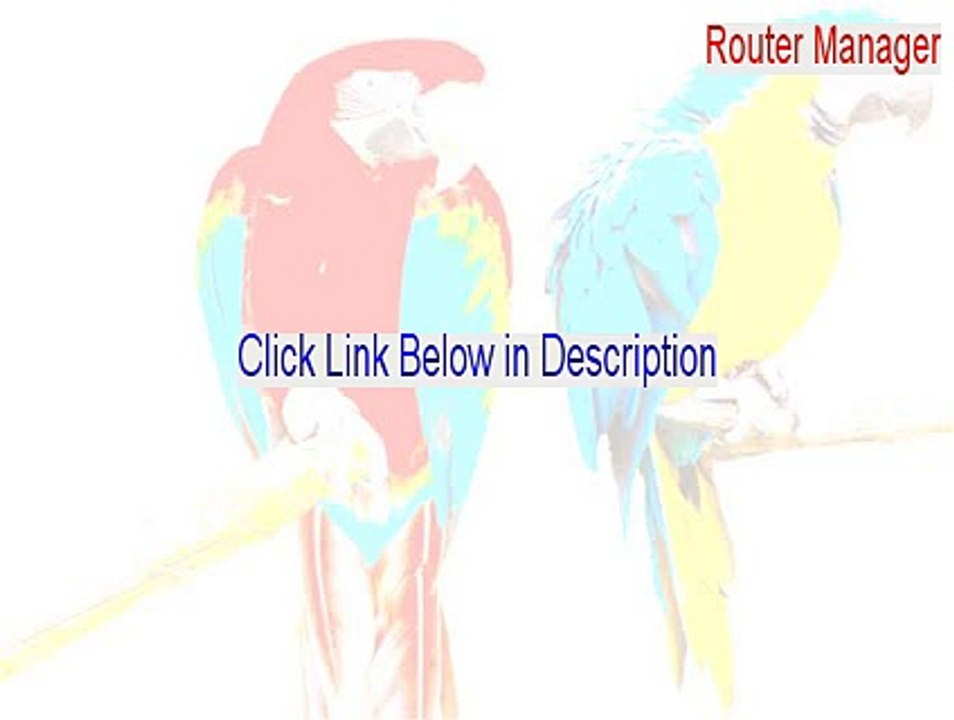 Router Manager Keygen [Instant Download]