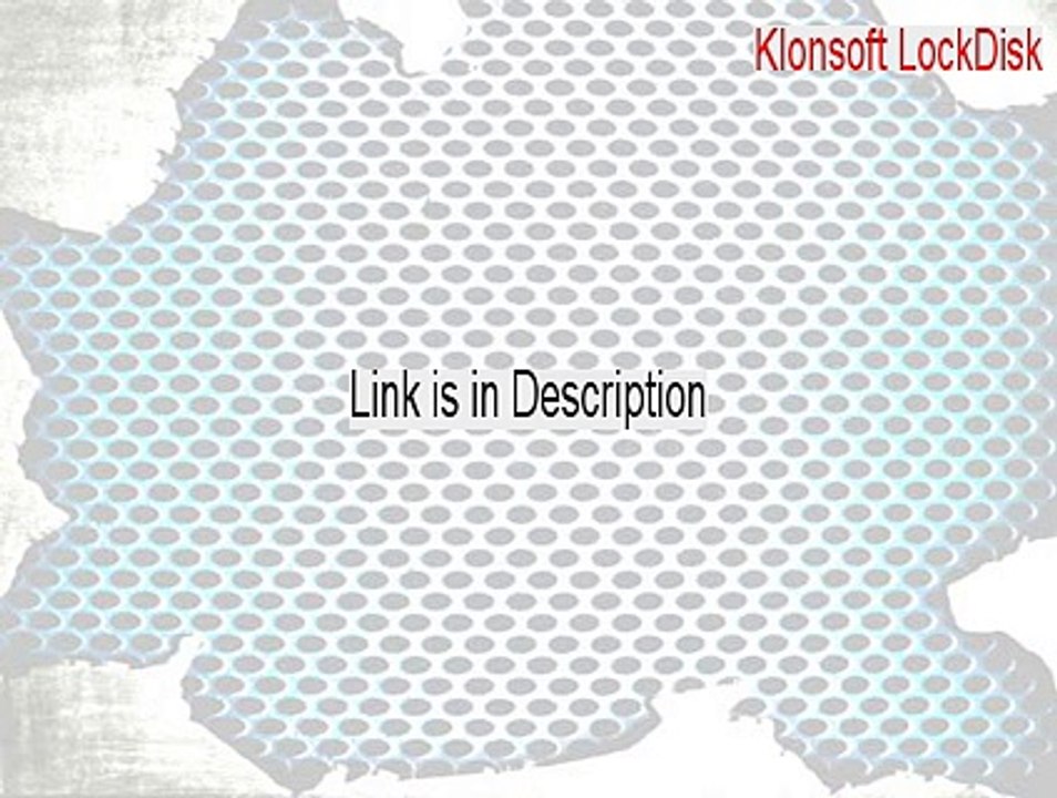 Klonsoft LockDisk Key Gen [Download Now 2015]