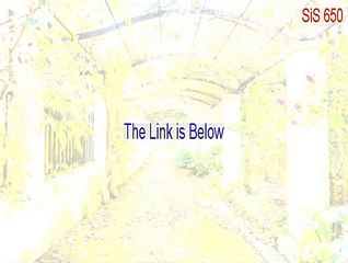 SiS 650/651/740/661FX/741/760 series Serial [Instant Download 2015]