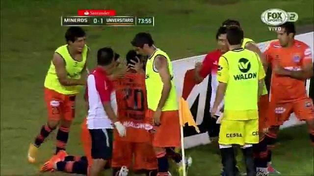 Mineros de Guayana vs Universitario de Sucre 0-1 Copa Libertadores 2015