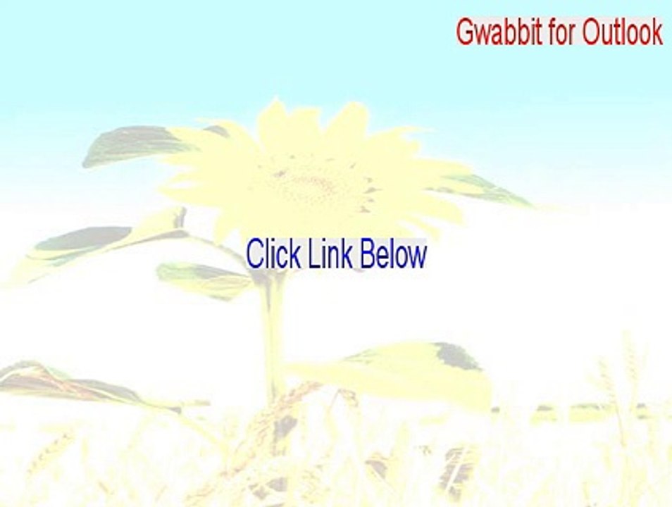 Gwabbit for Outlook Free Download (Free Download 2015)
