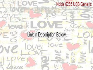 Nokia 6265 USB Generic Full Download [Legit Download]