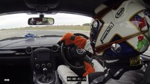 BBR Mazda MX5 GT270 on board footage | evo TCOTY