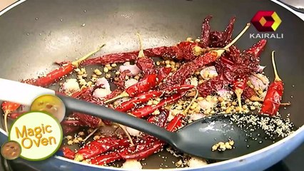 Magic Oven Kozhi Kuzhambu curry and Kappa masala - 16th November 2014